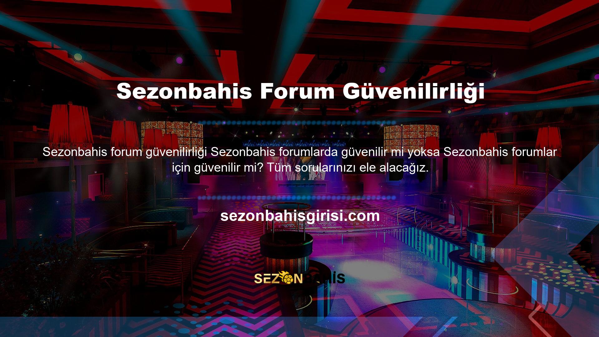 Sezonbahis bir casino sitesidir